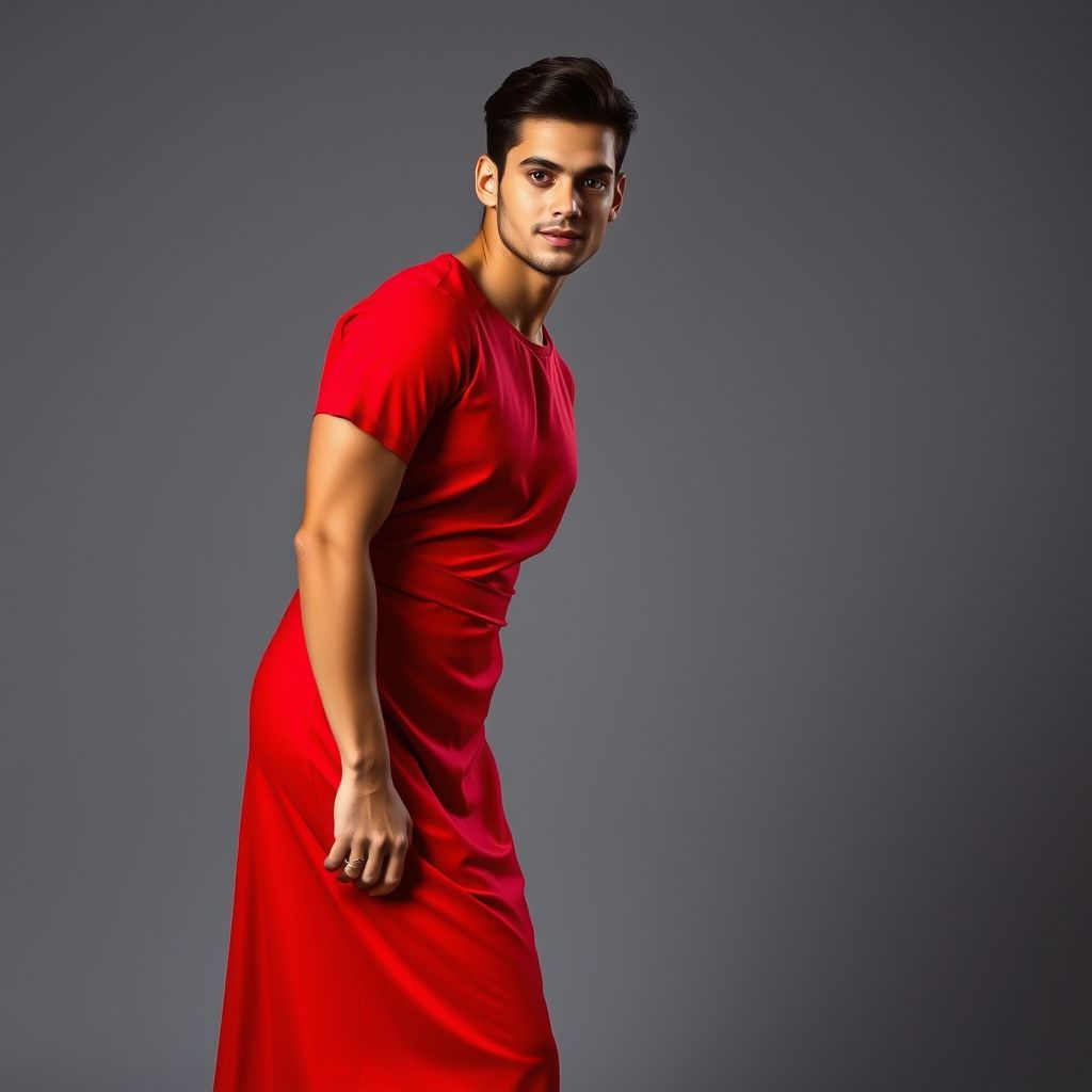 Men's Dress (Red)