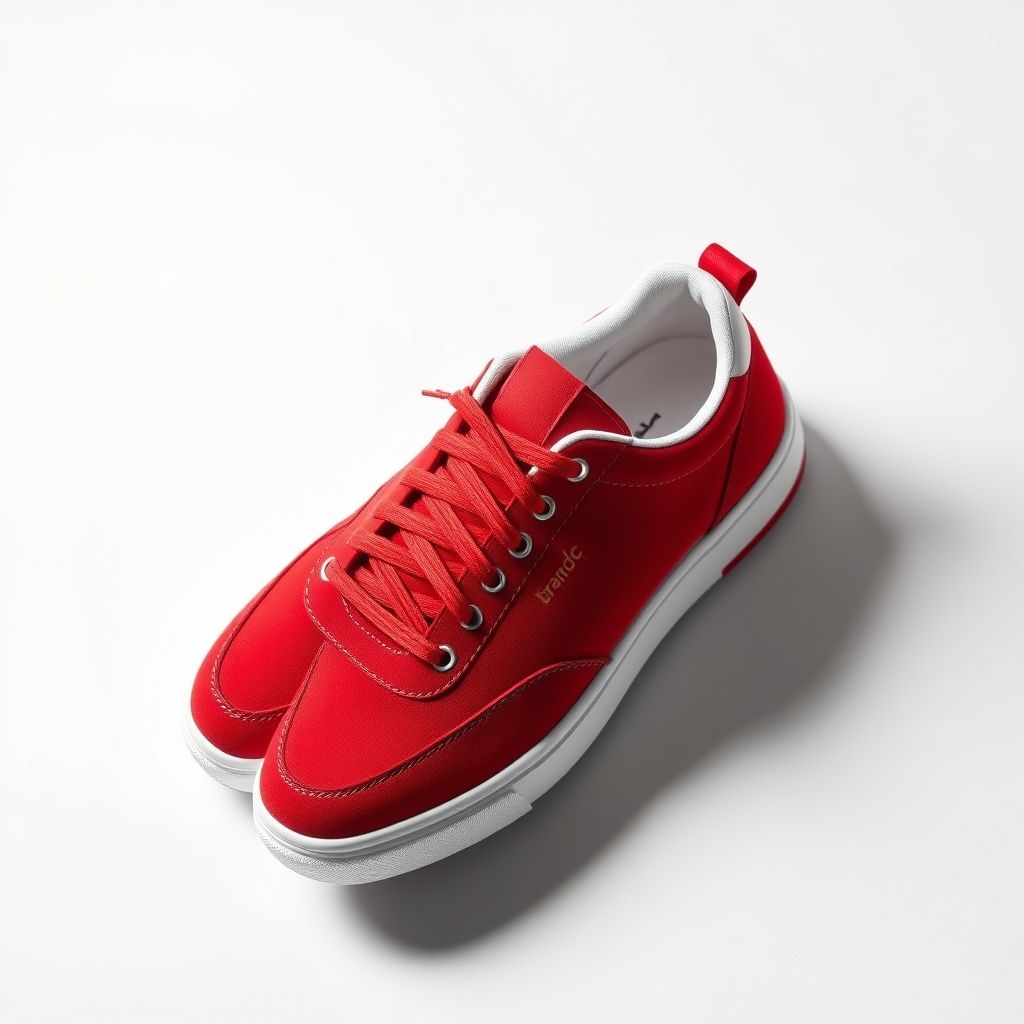 Men's Sneakers (Red)