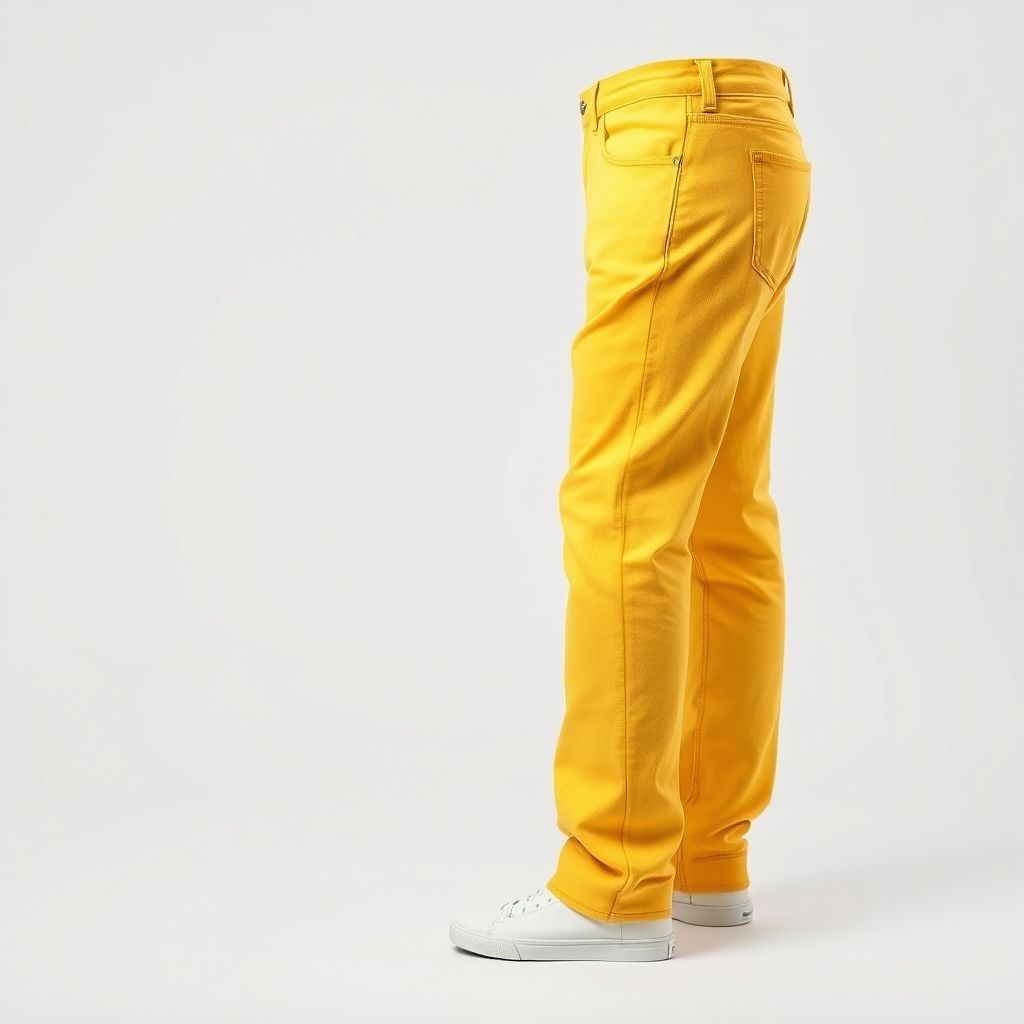 Unisex Jeans (Yellow)