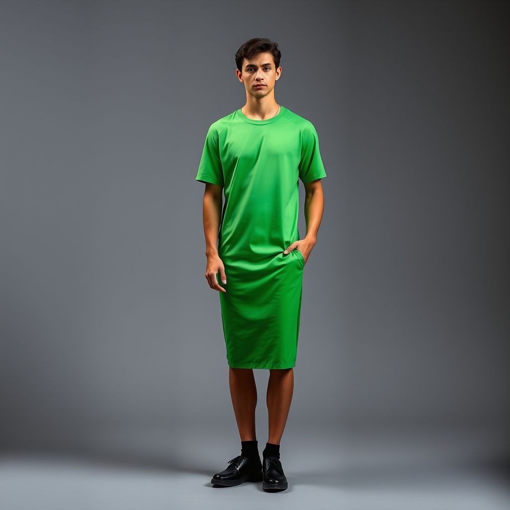 Men's Dress (Green)