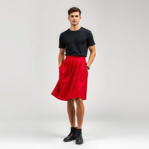 Men’s Skirt (Red) Men's Skirt (Red)