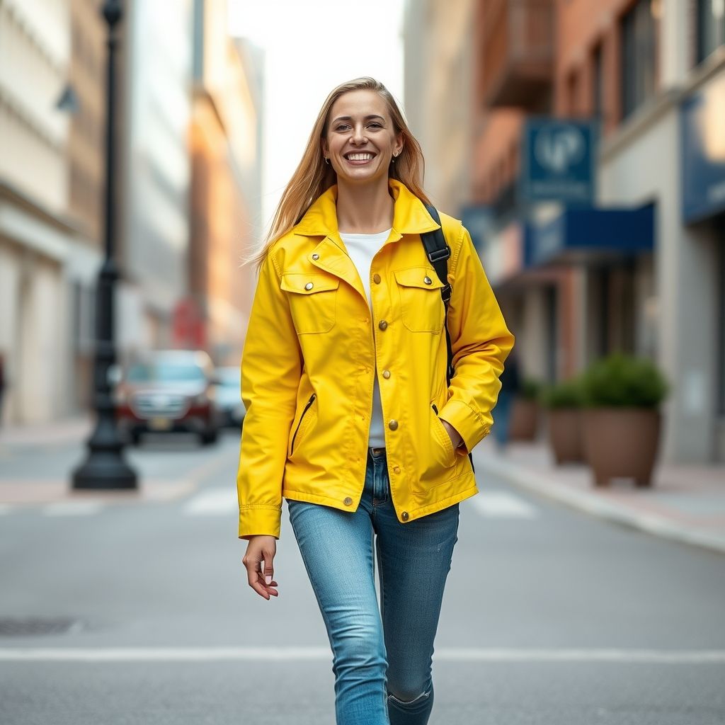 Women's Jacket (Yellow)